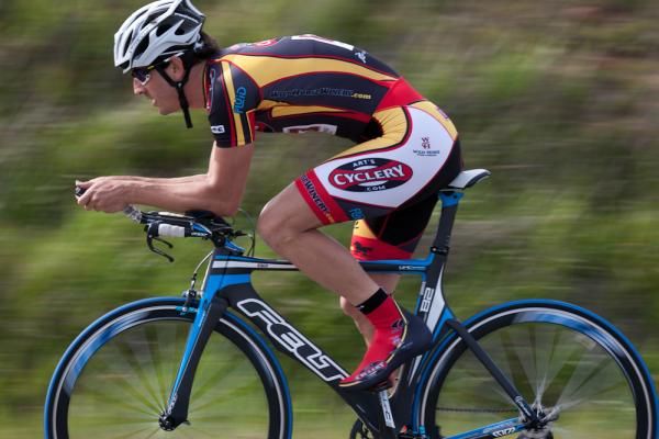 Dillon Clapp took time away from the day job as Creative Director at ROAD magazine for the time trial. Despite his best efforts, he missed out on Lantern Rouge.