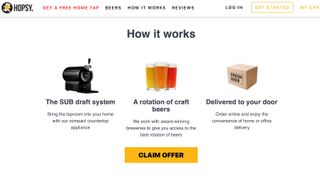 Best alcohol delivery services: Hopsy