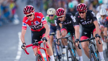 Chris Froome Vuelta a Espana Team Sky