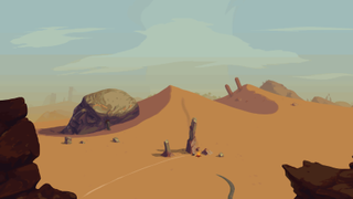 Lorn Vale - Post-apocalyptic desert
