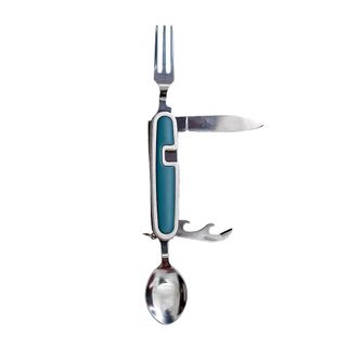 blue cutlery with multiple choice
