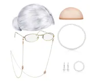 Old Lady Cosplay Set Granny Wig&nbsp;- Amazon | £15.99