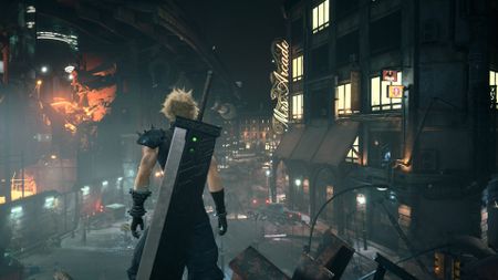 Final Fantasy VII Remake Intergrade screenshot on the Nintendo Switch 2