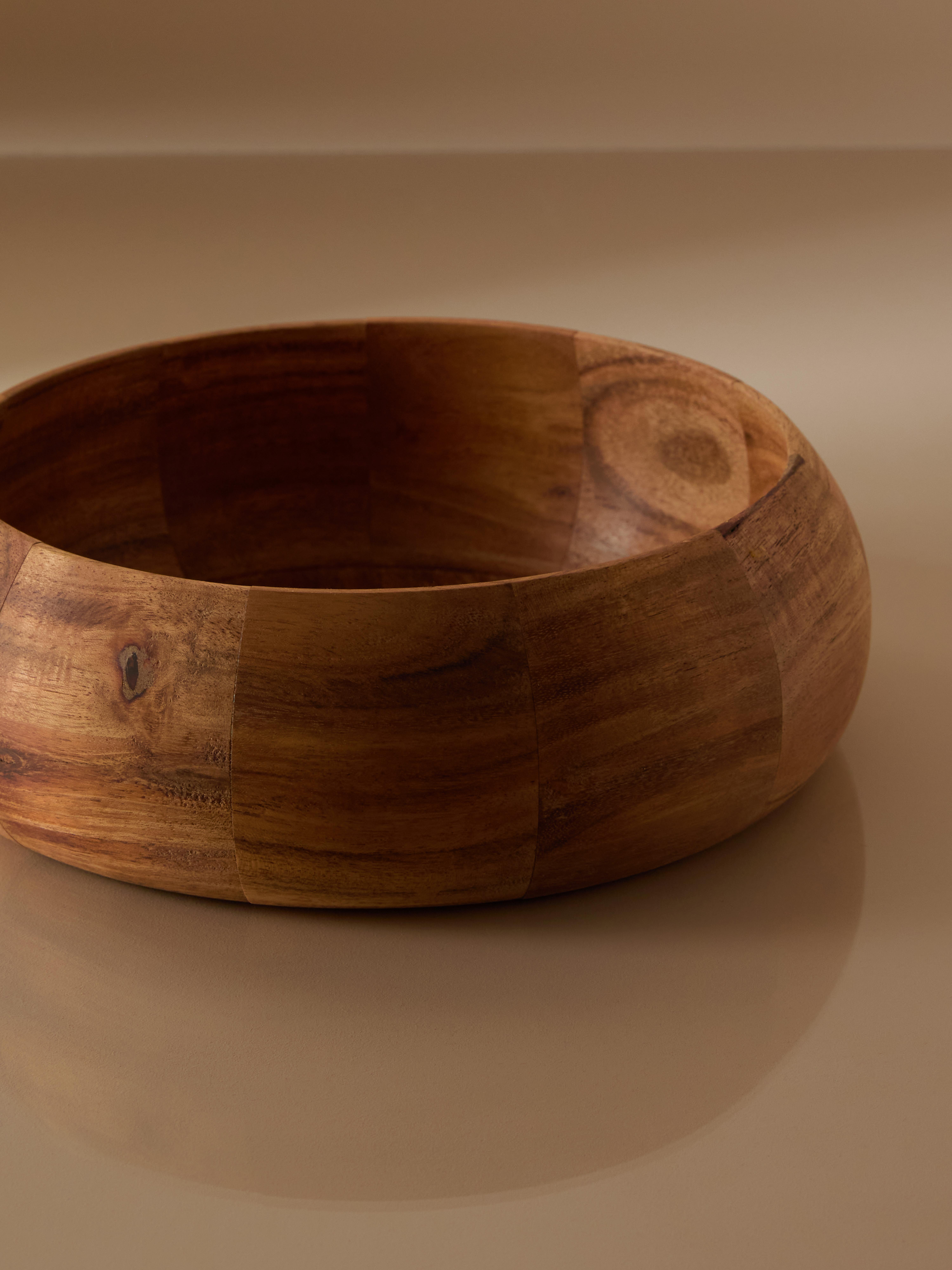The Edit Wooden Bowl