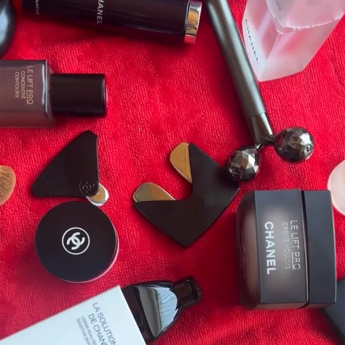 Tasha Reiko Brown's favorite tools for skin prep before makeup.