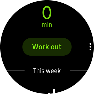 How to start an exercise workout on a Samsung Galaxy smartwatch ...