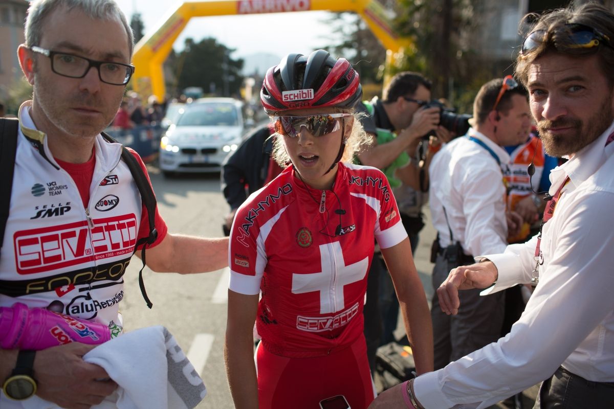 Jolanda Neff (Servetto Footon) after her best road result so far