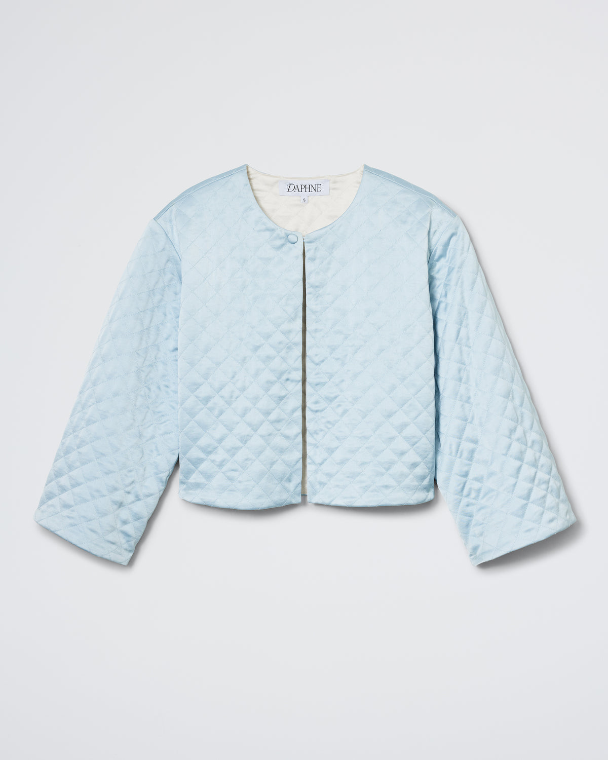 The Bed Jacket - Frost/champagne