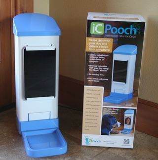 Brooke Martin's invention iCUpooch lets owners "video chat" with their dogs remotely and even dispense treats.