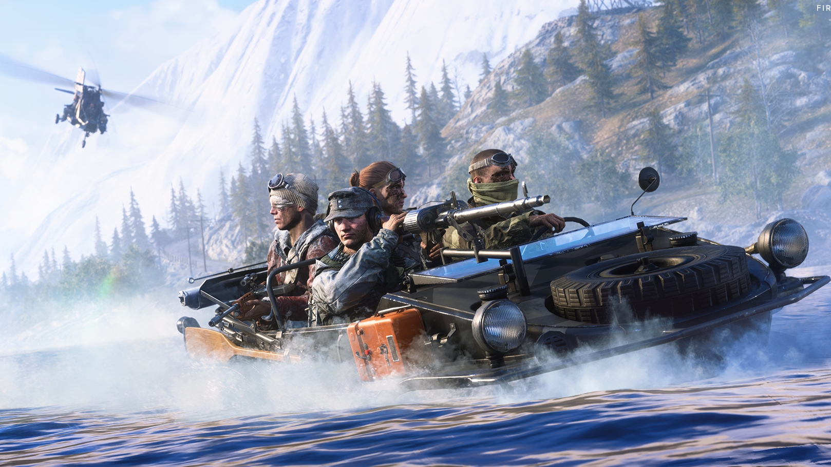 Battlefield V  64-player Battle Royale mode named as Firestorm