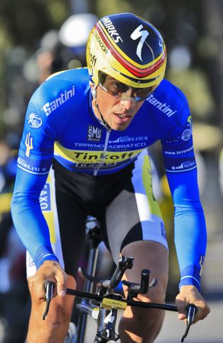 Alberto Contador on stage seven of the 2014 Tirreno Adriatico