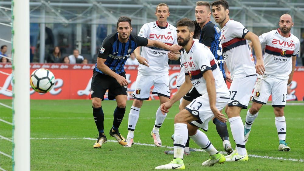 Inter 1 Genoa 0: Late D'Ambrosio header snatches victory for Spalletti ...