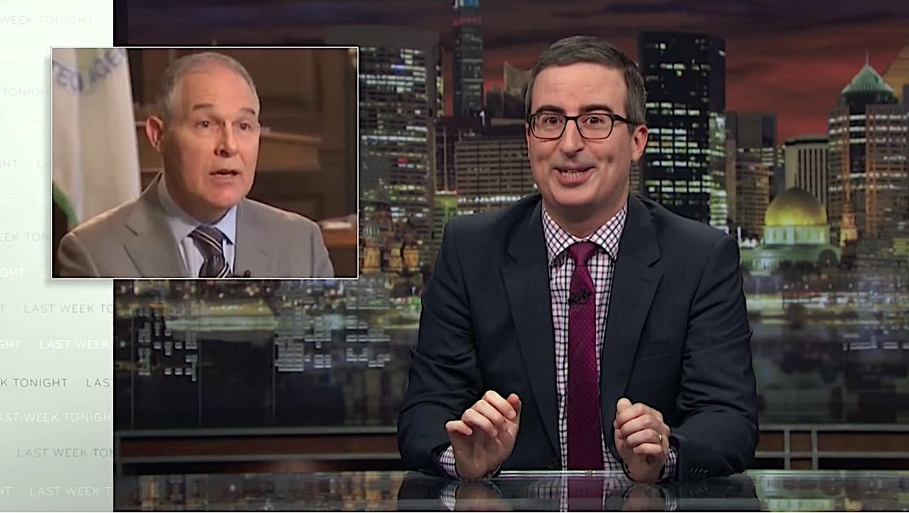 John Oliver rips Scott Pruitt