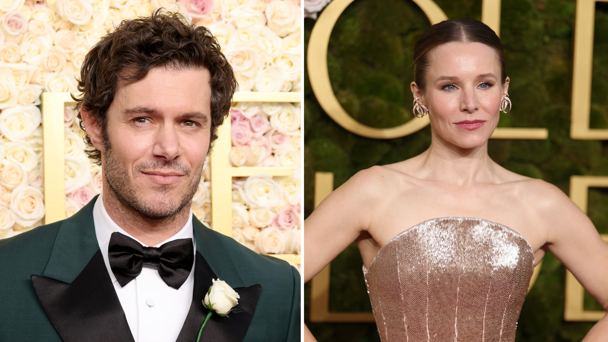 Tout le monde veut les secrets capillaires de Kristen Bell et Adam Brody aux Golden Globes