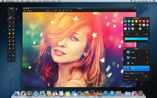 Pixelmator is a photo editor that works very well as a painting app