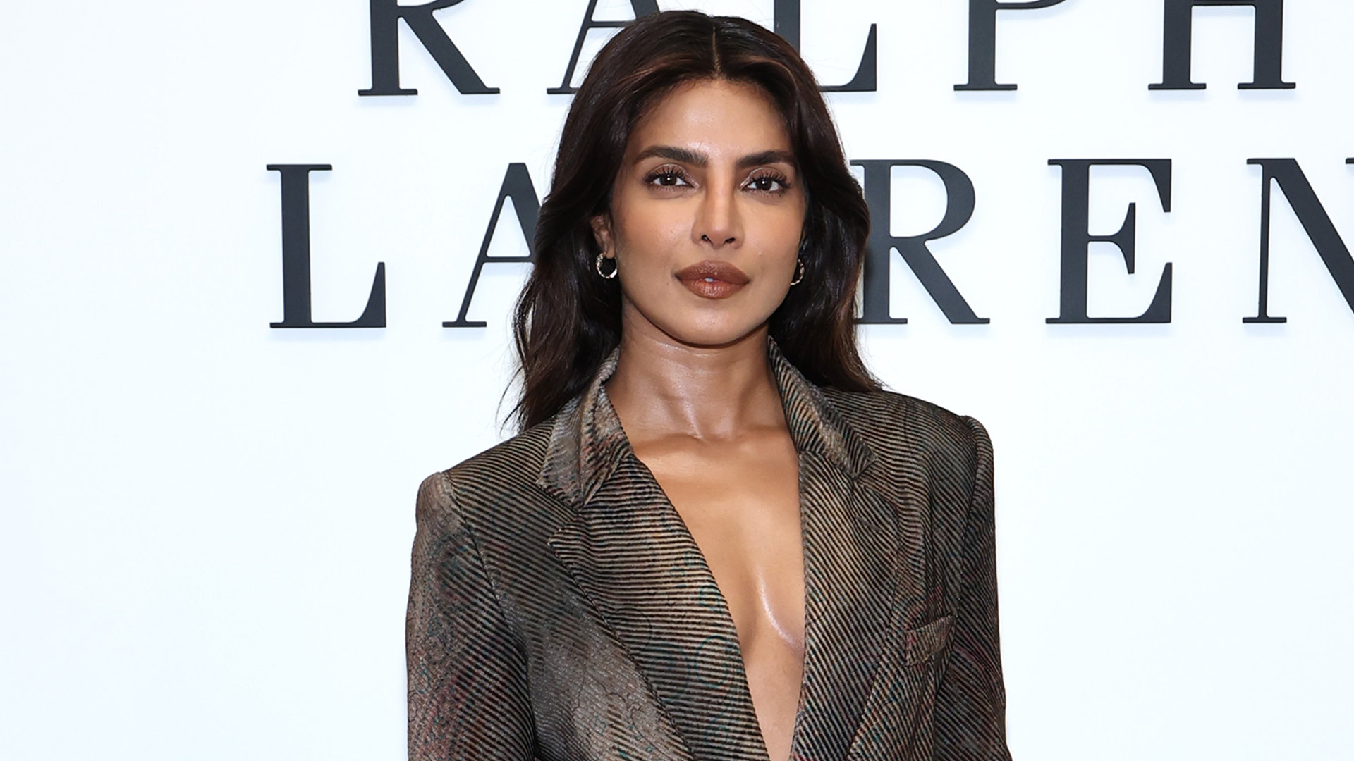 Priyanka Chopra attended the Ralph Lauren New York Fashion Week show