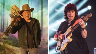 William Shatner (left) and Ritchie Blackmore