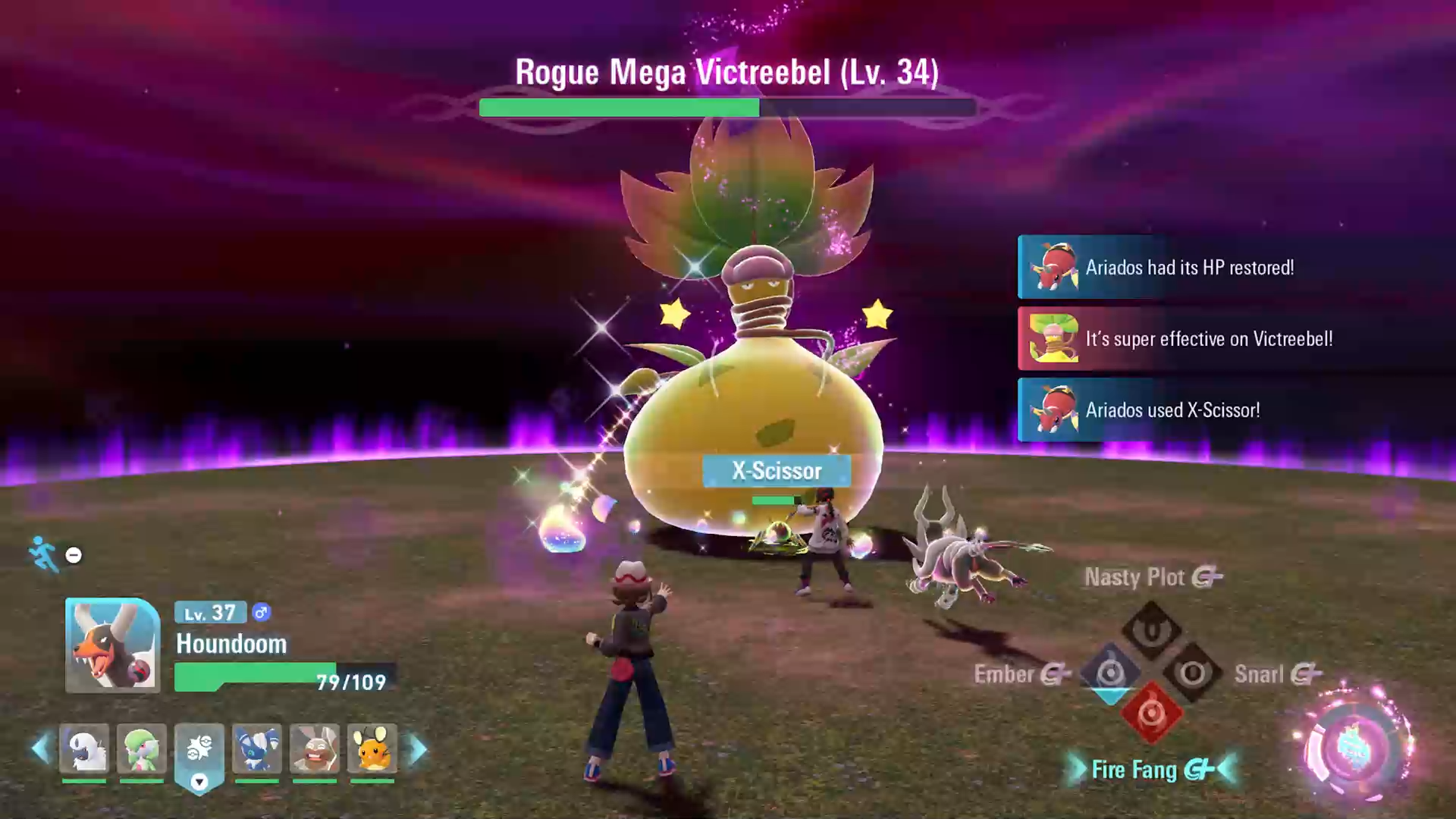 A promotional Pok&amp;eacute;mon Legends: Z-A screenshot.