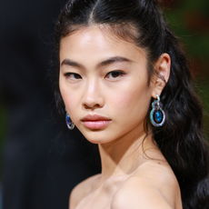 Korean lash lift Jung HoYeon attends The 2022 Met Gala