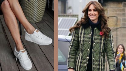 Kate Middleton would love these M&amp;S white trainers