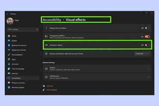 Boost Windows 11 performance by disabling visual effects