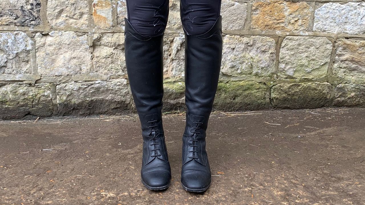Ariat Palisade long leather boots front
