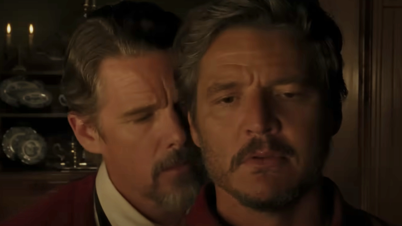 Ethan Hawke and Pedro Pascal in Strange Way of Life