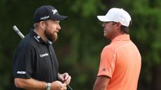 Shane Lowry and Brooks Koepka playing together at the 2026 Zurich Classic of New Orleans on the PGA Tour