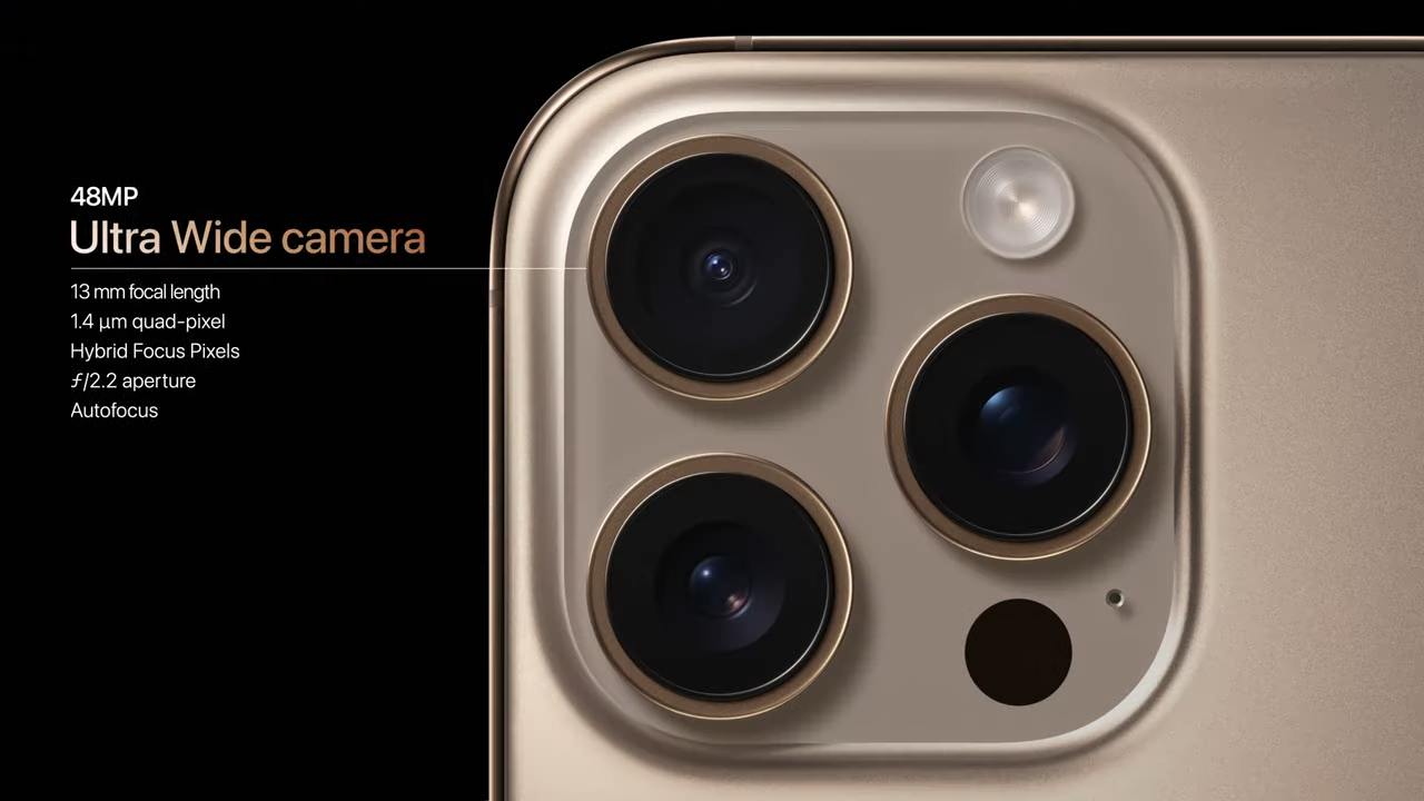 Images of Apple iPhone 16 Pro from Apple September 2024 event