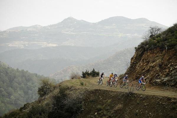 Racing through the mountains
