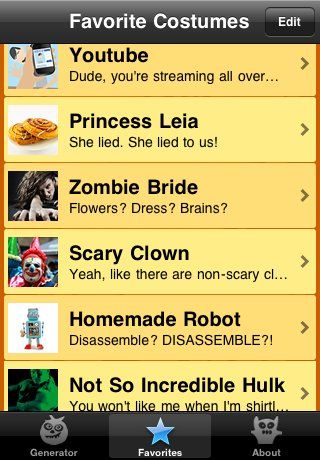 Costume Generator