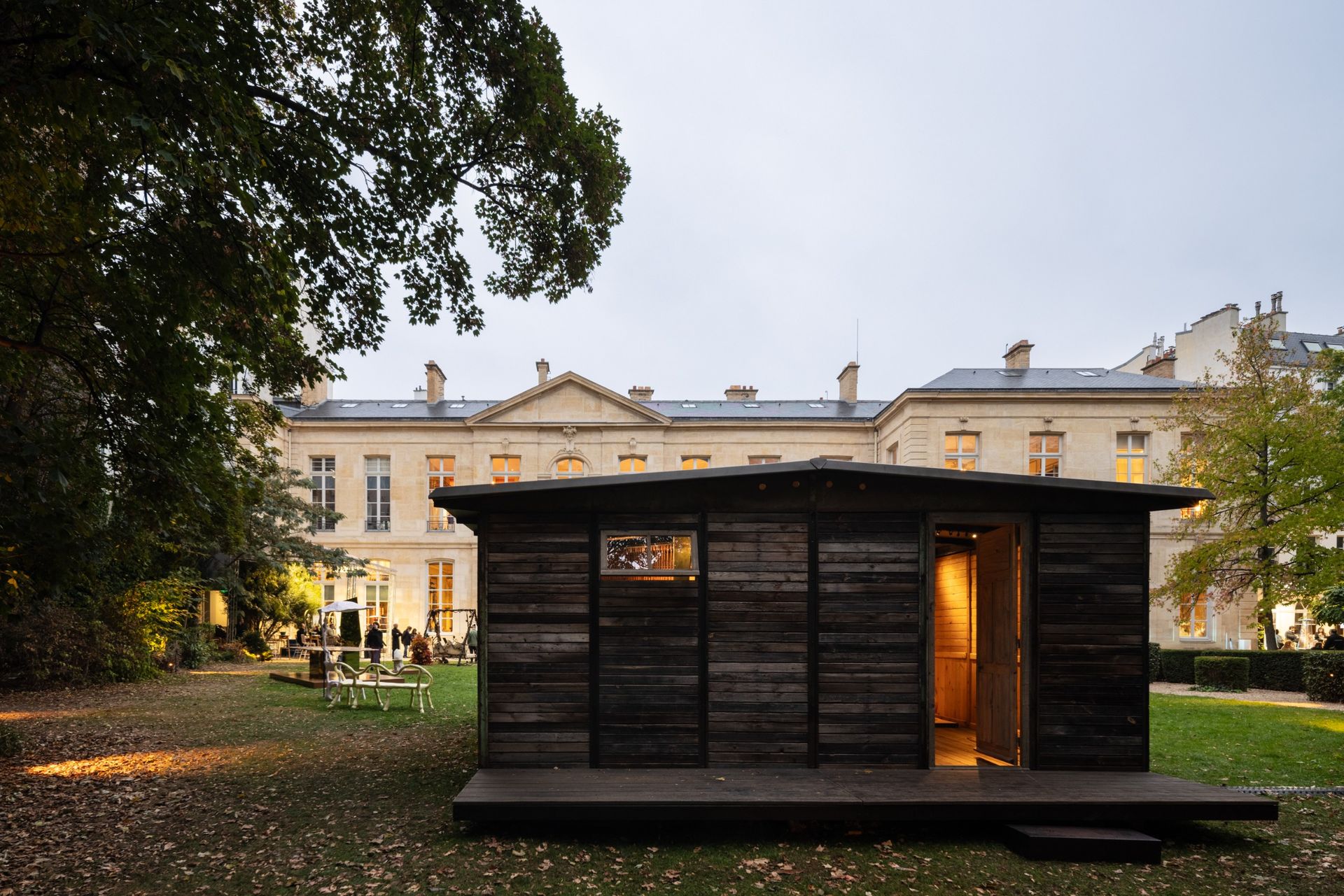 Prouve tea house design miami paris
