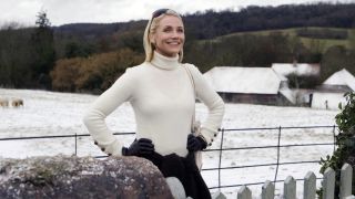 cameron diaz in the english country side in the holiday