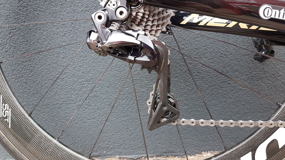 A look at the Shimano Dura-Ace Di2 R9150 rear derailleur