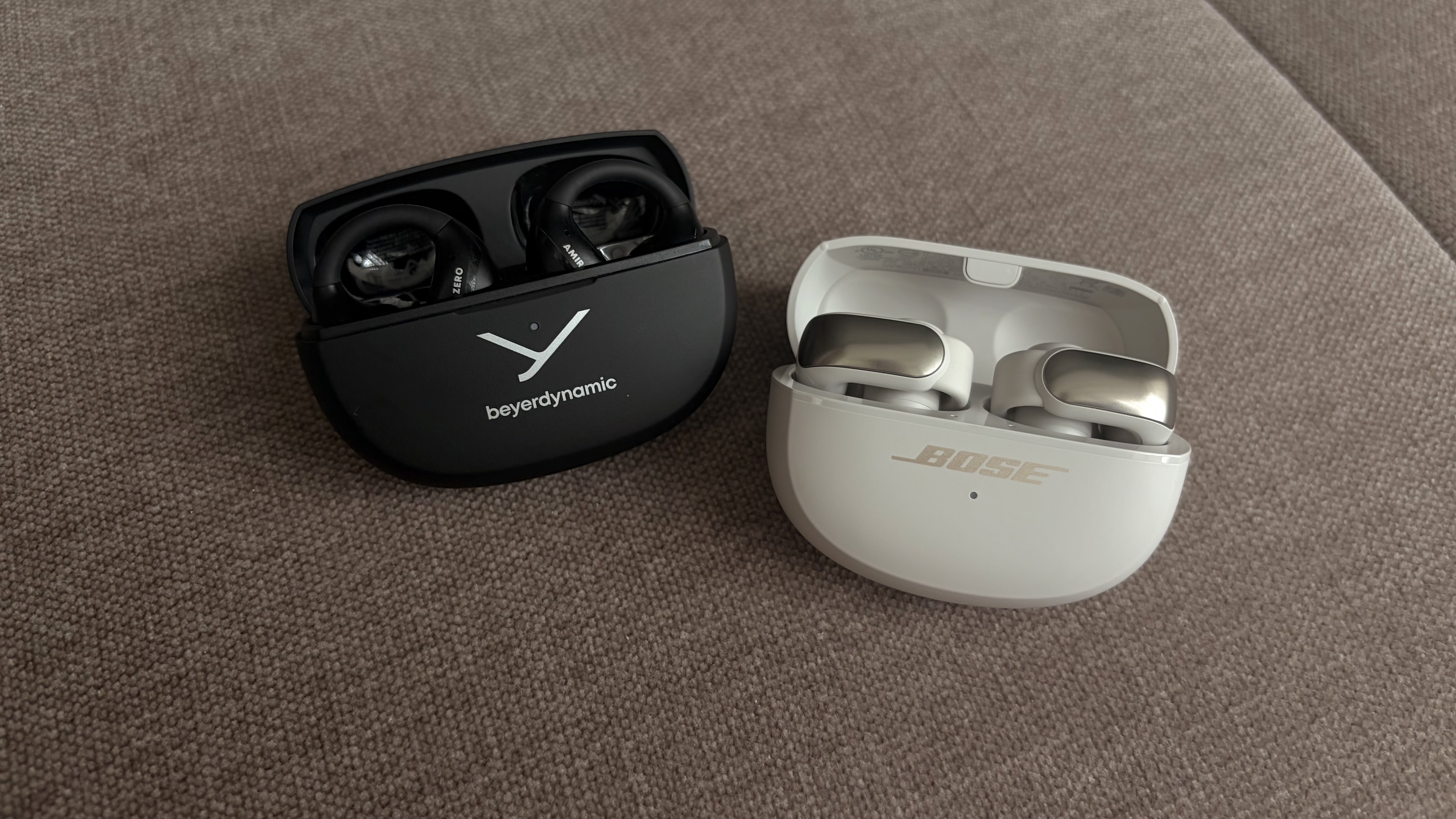 Beyerdynamic Amiron ZERO and Bose Ultra Open Earbuds