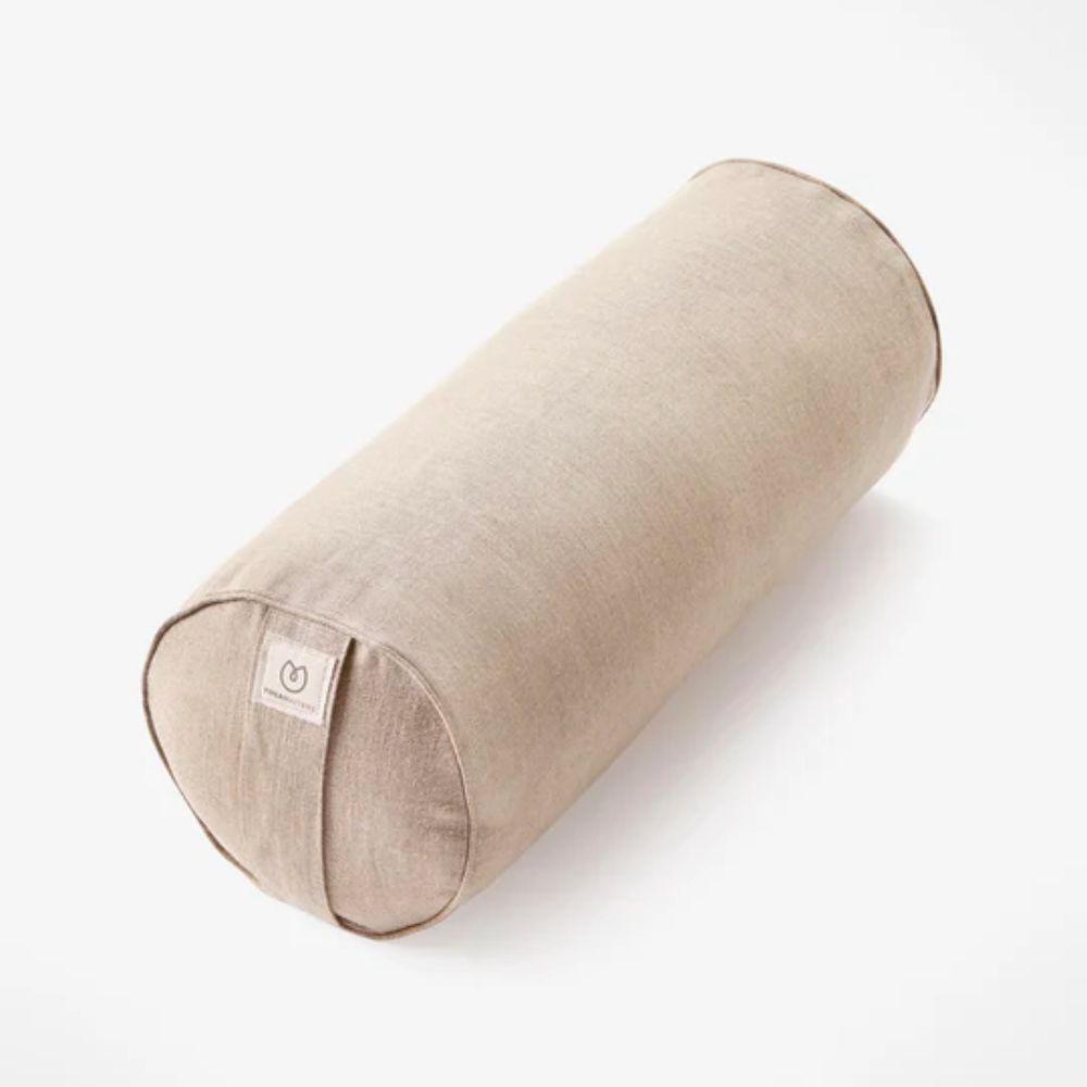 Yogamatters Hemp Round Bolster body scan meditation
