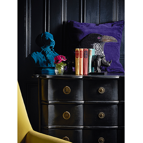 back drawer with books