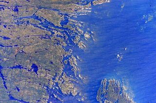 Canada from ISS by Astronaut Scott Kelly