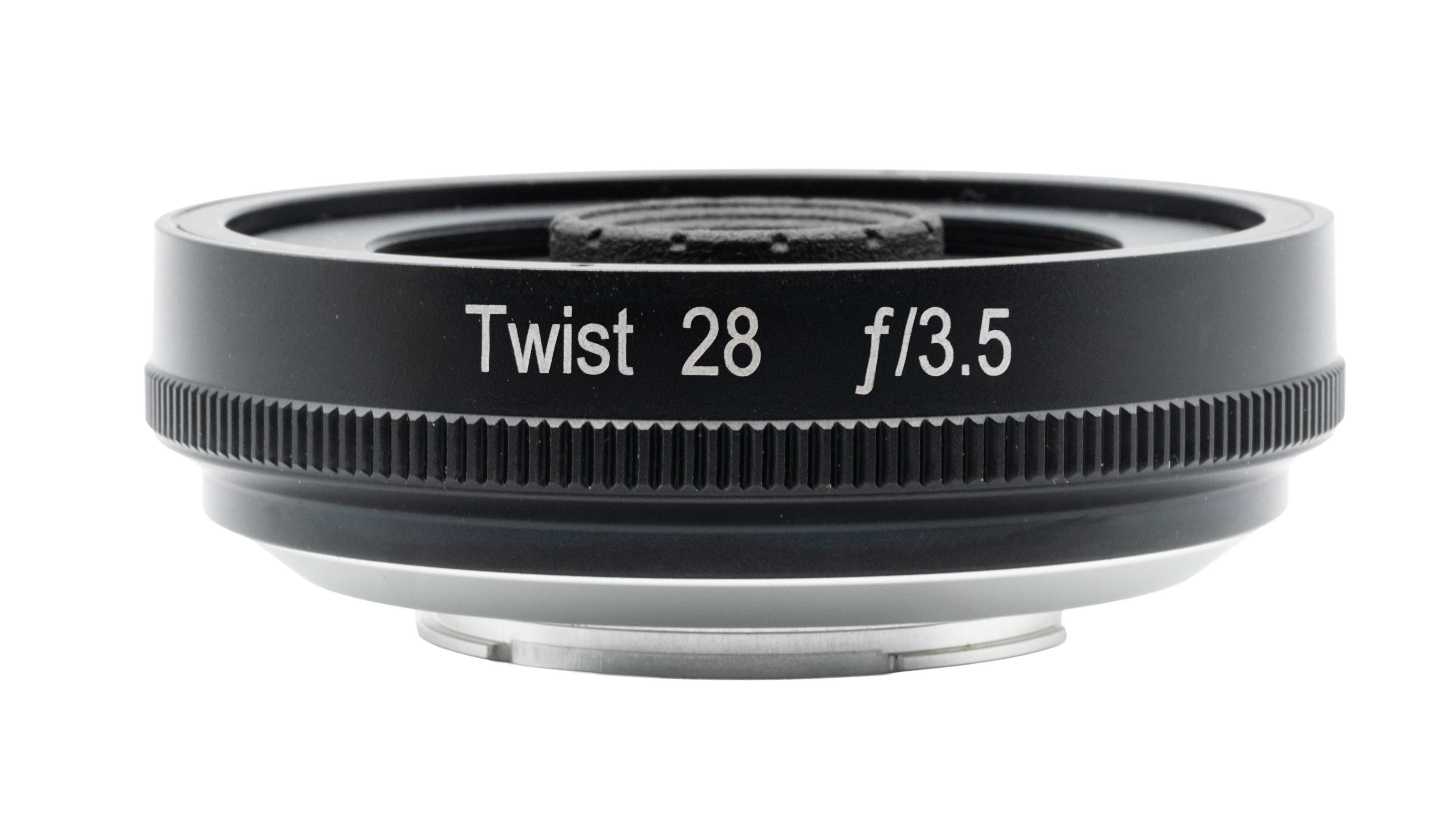 The Lensbaby Twist 28 on a white background