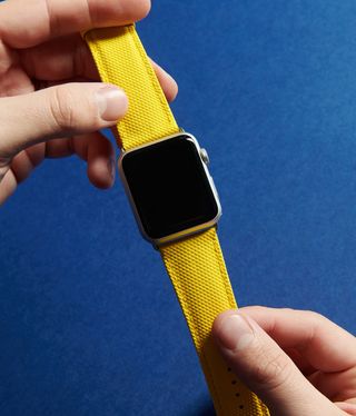 yellow Apple Watch band