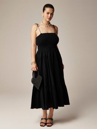 Clio Dress in Textured Gauze