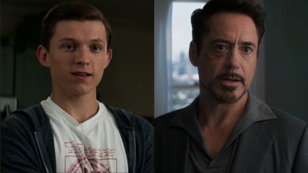 Tom Holland and RDJ in Civil War side by side. 