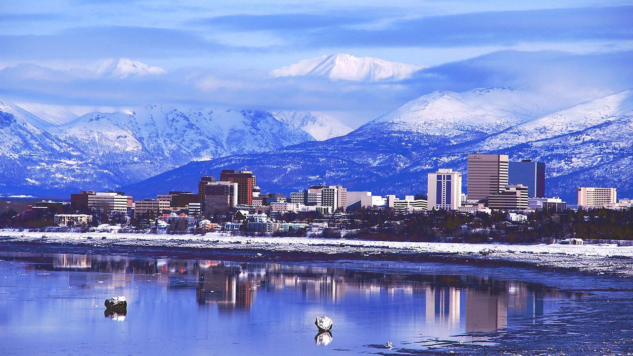 Anchorage Alaska downtown