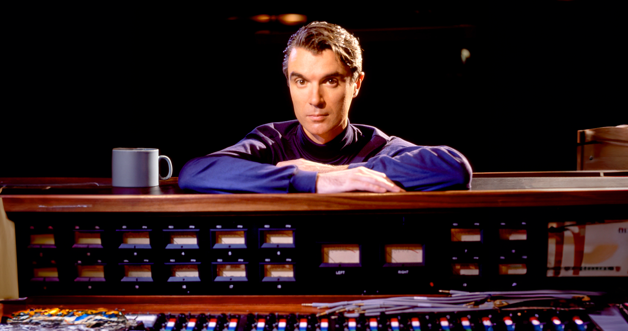 David Byrne in Studio