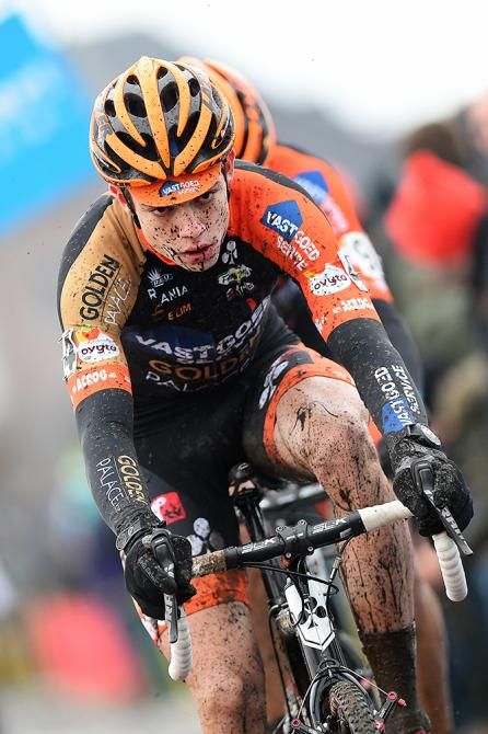 Wout Van Aert at Bpost Bank Trofee Azencross.