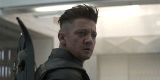 Jeremy Renner as Clint Barton/Hawkeye in Avengers: Endgame.