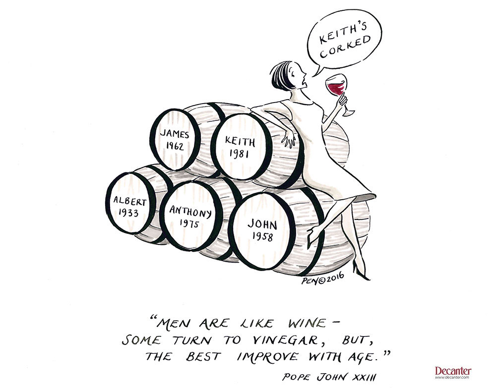 Pope John, wine quote, decanter