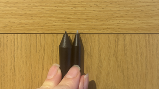 Wacom Movink stylus next to an older Wacom stylus