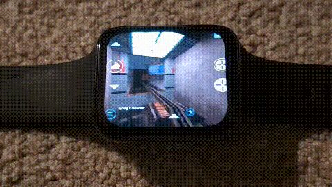 Half-Life running on a smartwatch 