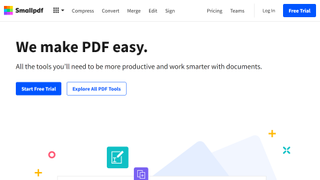 Screenshot of SmallPDF